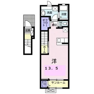 グレイスフル.ウイング【2階】の間取り