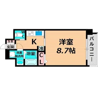フォレストグレイス城東中央II【2階】の間取り