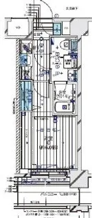 メインステージ横濱伊勢佐木II【3階】の間取り