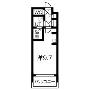 エクセレンシア天神【7階】の間取り