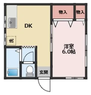 リステル立石【1階】の間取り