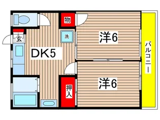 コ-トビレジ【1階】の間取り