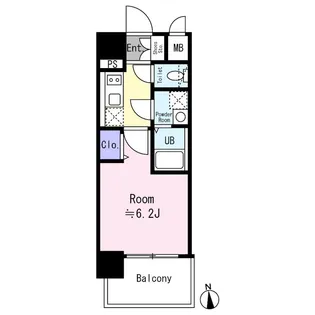 エスリード大阪イーストエッジ【3階】の間取り