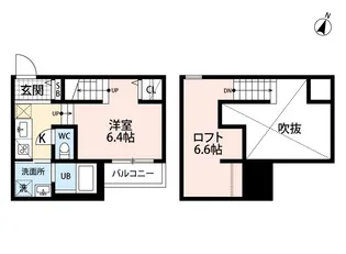 Affitto 熊本駅前(アフィット)【2階】の間取り
