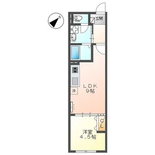 ファミリア池上【3階】の間取り