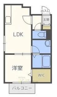 F-STAGE N13【4階】の間取り