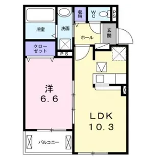 サピアリーズ B棟【2階】の間取り