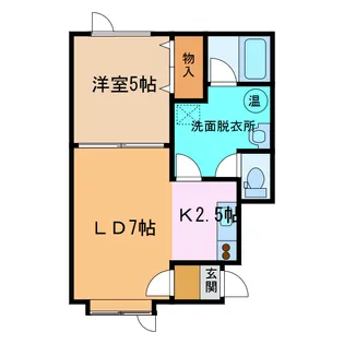 PEACE(1)【2階】の間取り