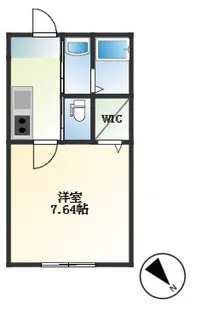 TKハイツもねの里【1階】の間取り