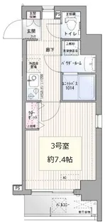 ブリーズ【10階】の間取り