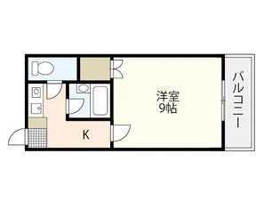 コーポラスエム【3階】の間取り