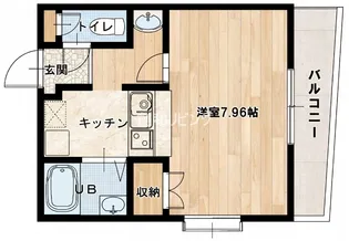 ラトゥールI【2階】の間取り