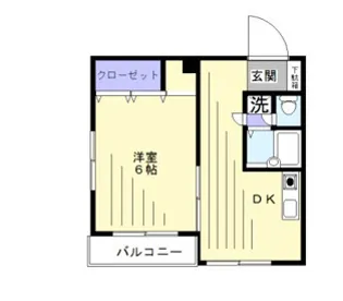 エトワール船橋【3階】の間取り