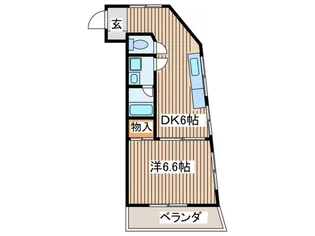 サクセス湘南八重咲ビル【3階】の間取り