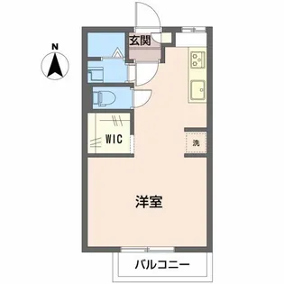 ハリープラザ三陽?K【2階】の間取り