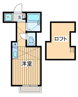 メゾンエスエスケー【2階】の間取り