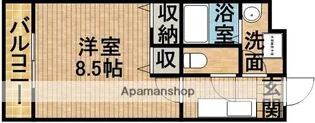 アテネ【3階】の間取り