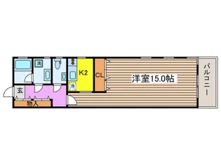 月村マンションNo.29【2階】の間取り