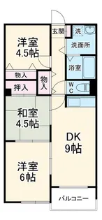 リヴィエール・2【2階】の間取り