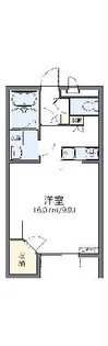 レオパレスコンディネント【2階】の間取り