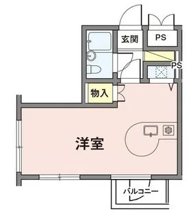 マーキュリー西巣鴨【1階】の間取り