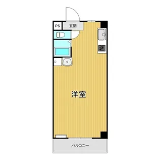 石橋ハイツI【1階】の間取り