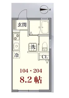 プレシャス船橋一番館【1階】の間取り