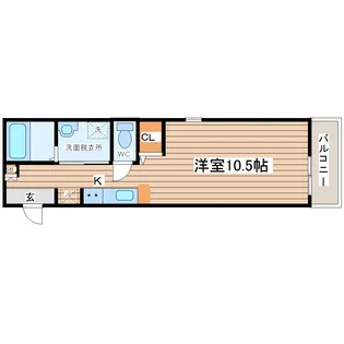 Largo【1階】の間取り