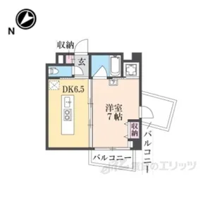 WANARI【3階】の間取り