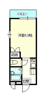 グランサレ【1階】の間取り