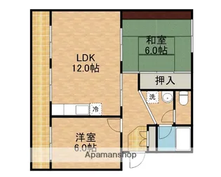 アクティ豊岡【3階】の間取り