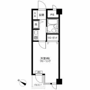 PRESTIGE GAKUGEIDAI【2階】の間取り