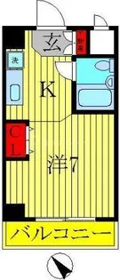 マンションニューシャイン【3階】の間取り
