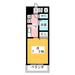 GP栄本町通り【4階】の間取り