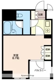 エスティメゾン浅草駒形【2階】の間取り