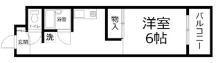 フォーブル川村II【1階】の間取り