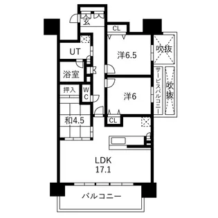 プレサンスロジェ鶴舞駅前【3階】の間取り