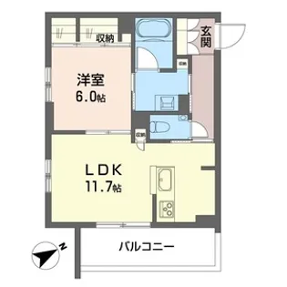 レガリータII【1階】の間取り