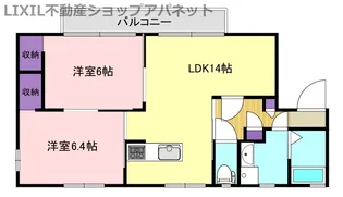 サニープレイスI【1階】の間取り