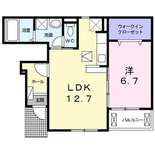 ノイカーサ【1階】の間取り