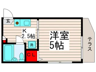 アステール館【1階】の間取り