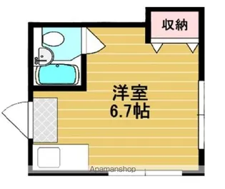中の島サンプラザ【3階】の間取り