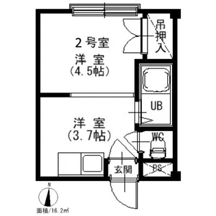 ロイヤルパーク8・12【3階】の間取り