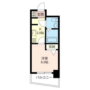 MEZON de I’s【3階】の間取り