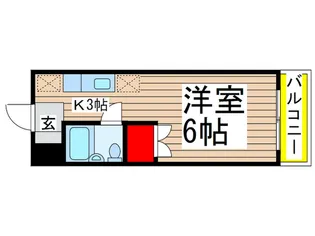 エリール習志野【3階】の間取り