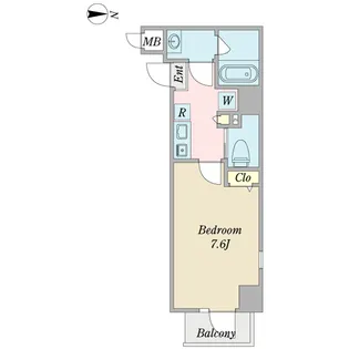 KijimaBldg錦糸町【3階】の間取り