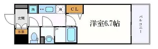 プレサンス上前津エレスタ【13階】の間取り