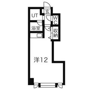ベイシティオキ【3階】の間取り