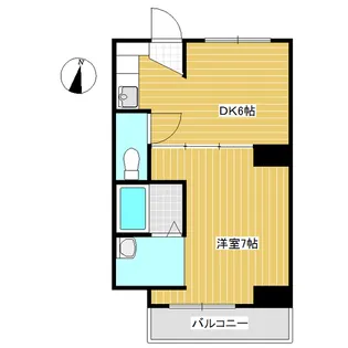 ヴィラナリー備前 2号棟【4階】の間取り
