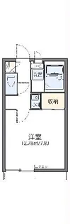 レオパレス桜【1階】の間取り